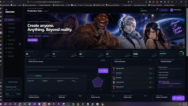Black Hole AI creator production team